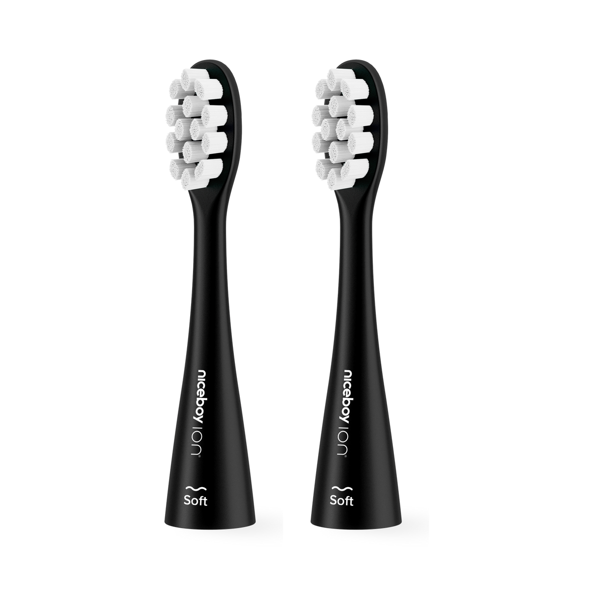 Capete de schimb Sonic Soft black 2 buc
