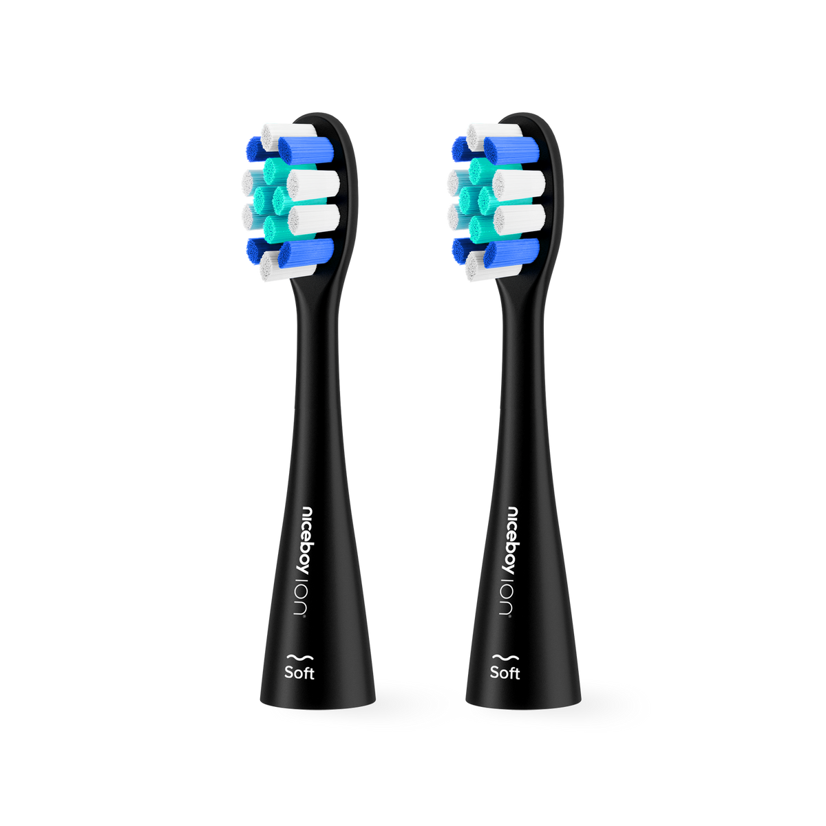 Capete de rezervă Sonic Lite Soft black 2 buc.