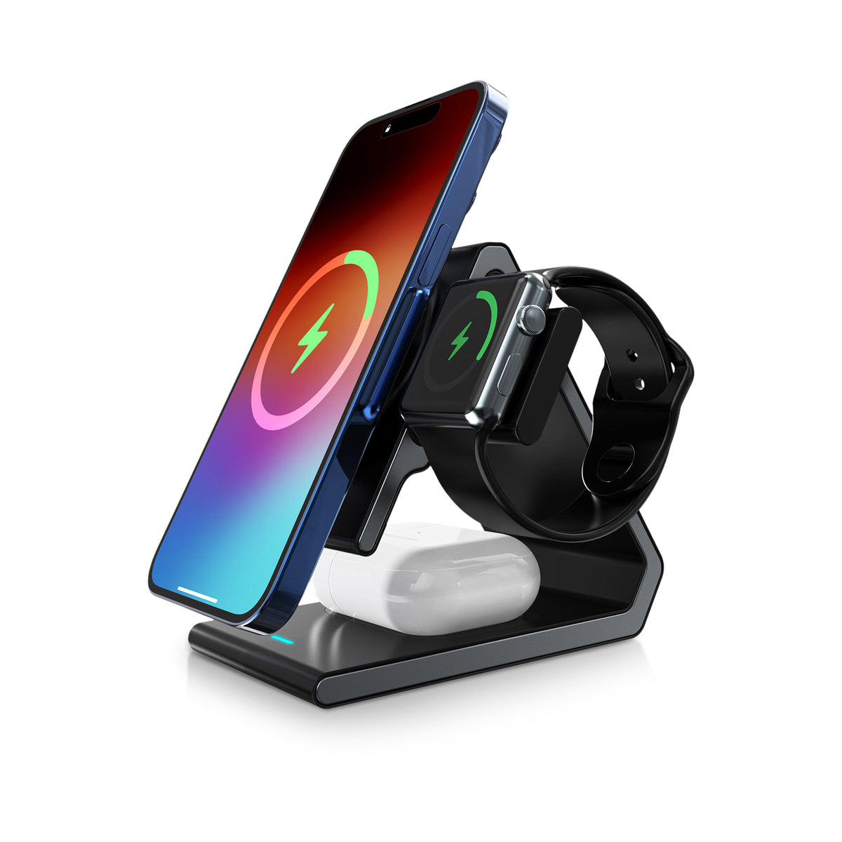 Încărcător wireless 3 în 1