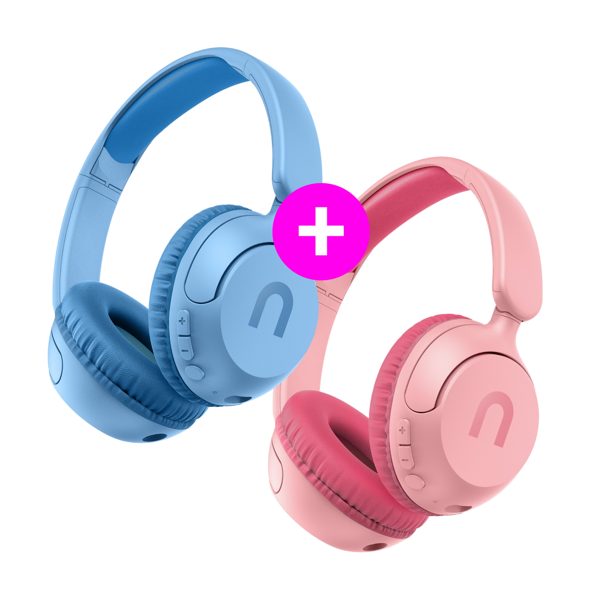 Set promoțional 2× Kiddie 2 Blue + Pink