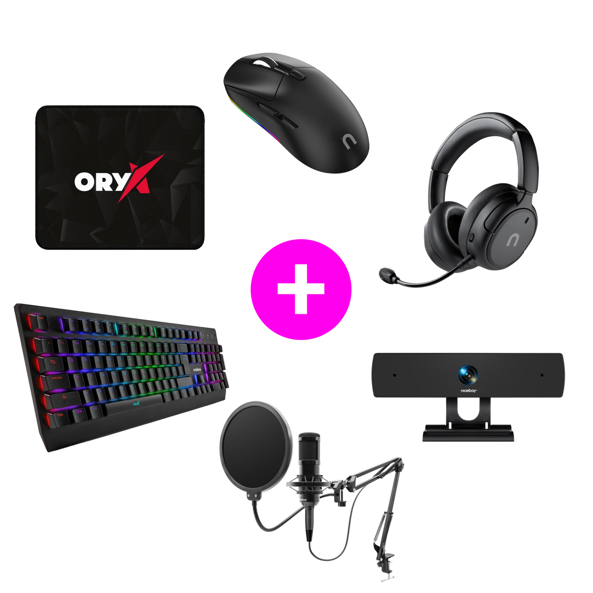 Set promoțional Streamer PRO