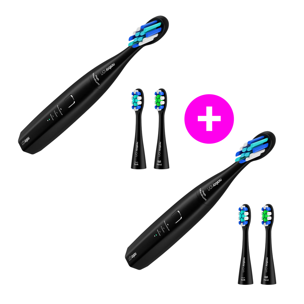 Set promoțional 2× Sonic Lite Black