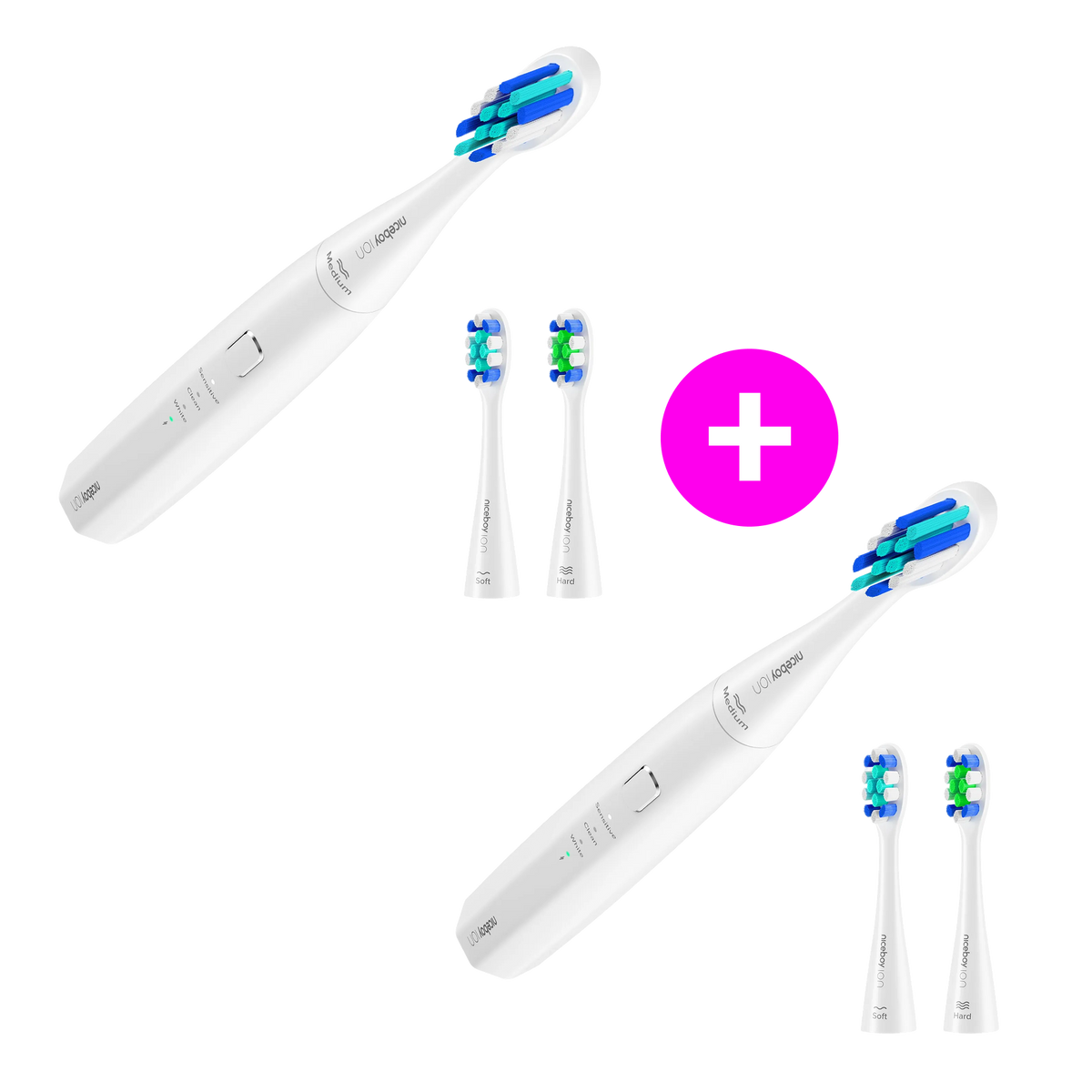 Set promoțional 2× Sonic Lite White