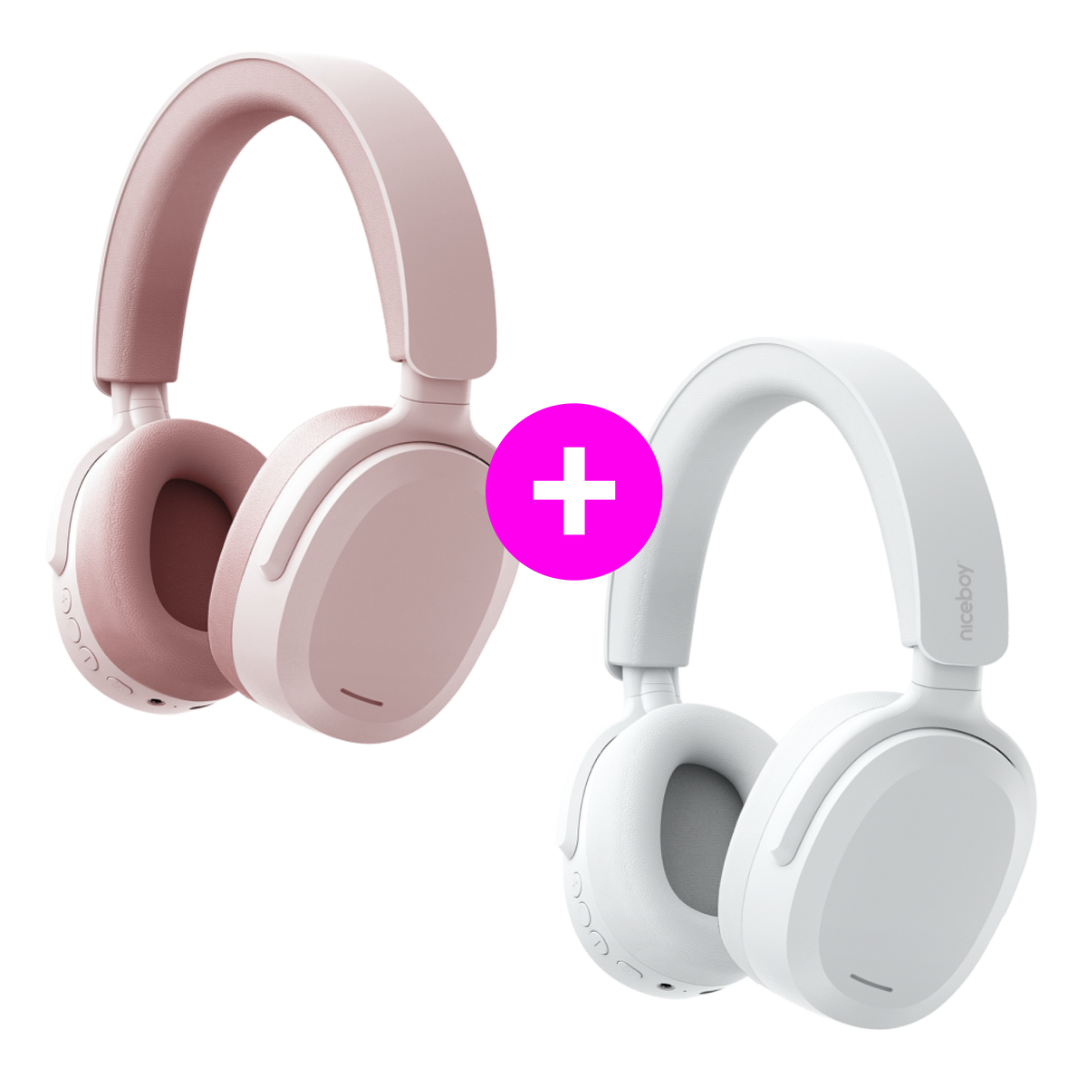 Set promoțional 2× Sora Pink + White