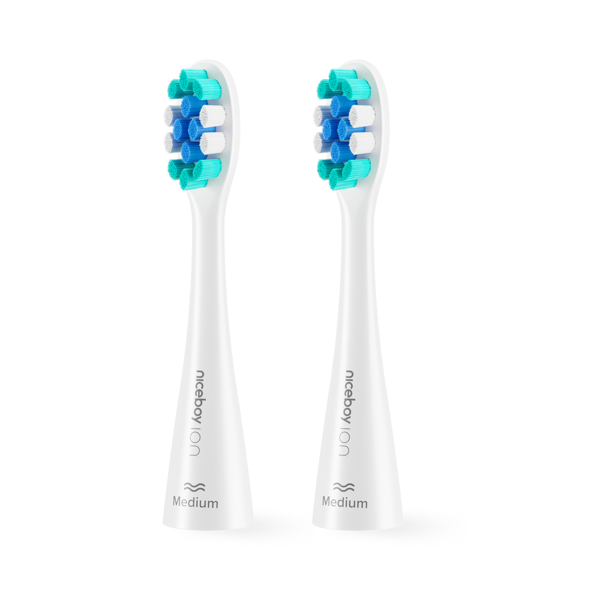 Capete de schimb Sonic Medium white 2 buc