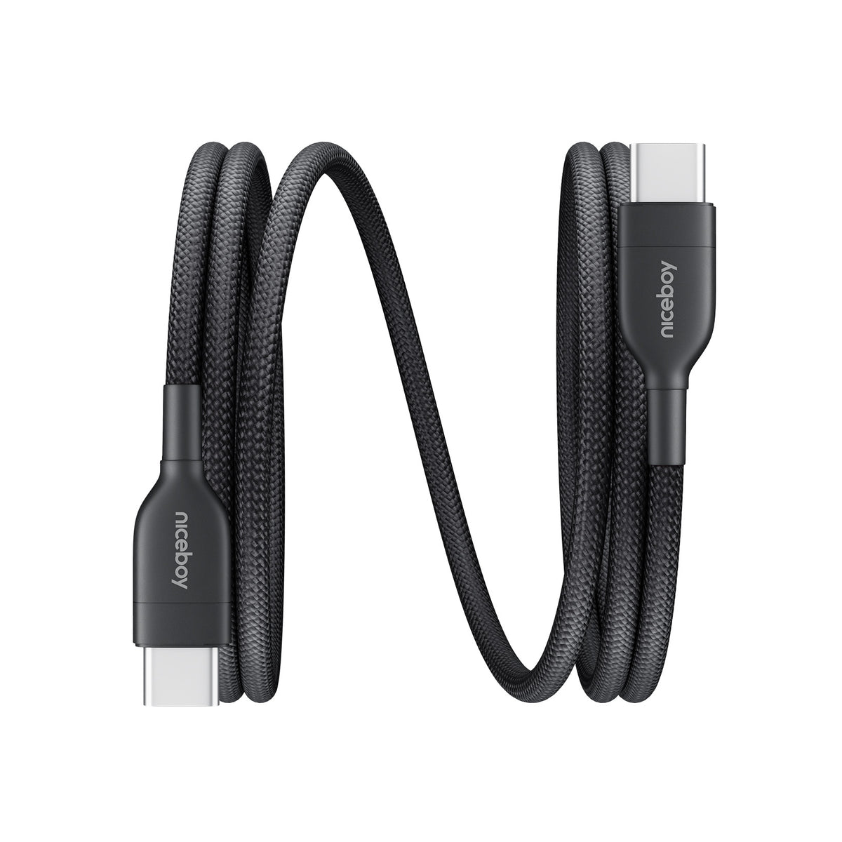 Cablu de încărcare magnetic USB-C la USB-C 240W Black