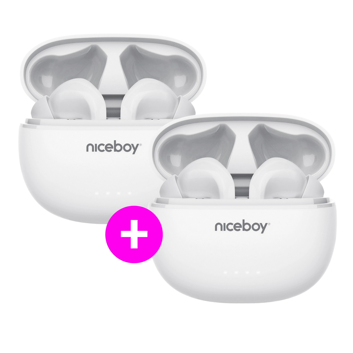 Set promoțional 2× Pins 3 ANC White